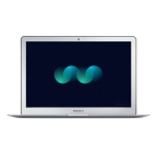 Refurbished Apple MacBook Air 13" (2017), Core i5, RAM 8GB, SSD 256GB, Silber, QWERTZ