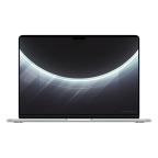 Refurbished Apple MacBook Air 13" (2024), M3, RAM 16GB, SSD 256GB, Silber, QWERTY