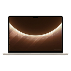 Apple MacBook Air 13" (2024), M3, RAM 8 Go, SSD 256 Go, lumière stellaire, AZERTY reconditionné