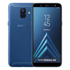 Refurbished Samsung Galaxy A6 (dual sim) 32 GB blau