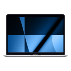 Refurbished Apple MacBook Pro 15" (2018), Core i7, RAM 32GB, SSD 2TB, Silber, QWERTZ