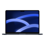 Refurbished Apple MacBook Air 13" (2022), M2, RAM 8GB, SSD 256GB, Mitternacht, AZERTY