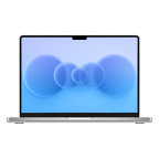Refurbished Apple MacBook Pro 14" (2021), M1 Max, RAM 64GB, SSD 512GB, Silber, QWERTY