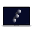 Refurbished Apple MacBook Pro 15" (2017), Core i7, RAM 16GB, SSD 256GB, Silber, QWERTZ
