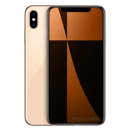 iPhone Xs Max Gold 64 GB au