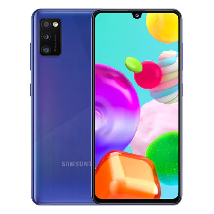 refurbished Galaxy A41 64 GB blau