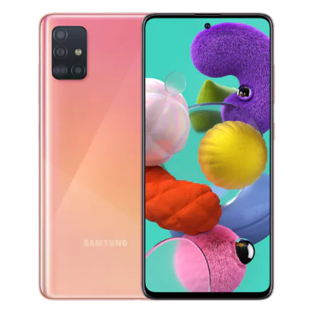 refurbished Galaxy A51 128 GB rosa