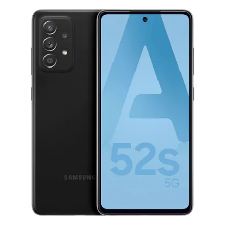 Refurbished Galaxy A52s 5G (dual sim) 128GB Schwarz