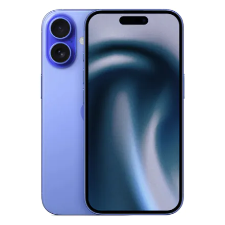 iPhone 16 256 Go bleu reconditionné